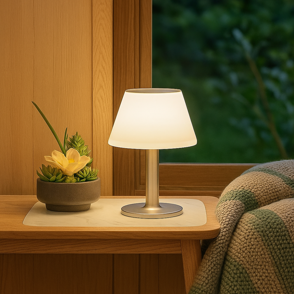 Lampe de jardin en métal élégante pour extérieur - BlxckFR