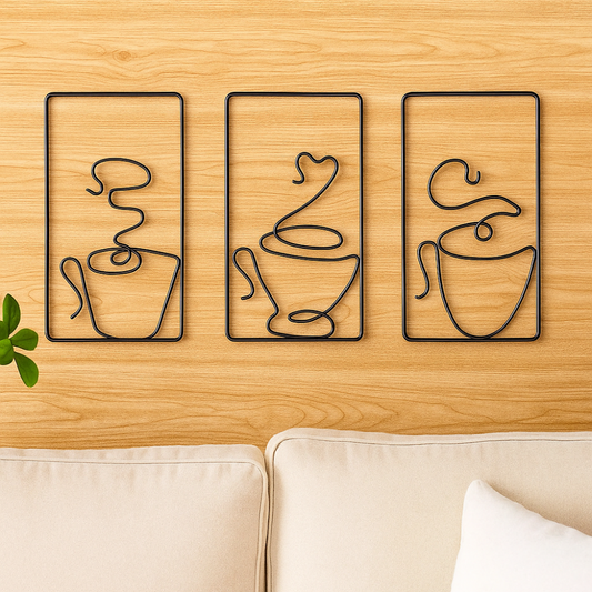 Décoration Murale Café Chic pour Intérieur et Extérieur - BlxckFR