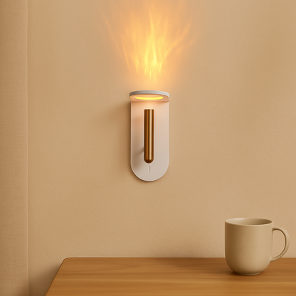 Lampe Murale LED Chalet Ambiance Feu
