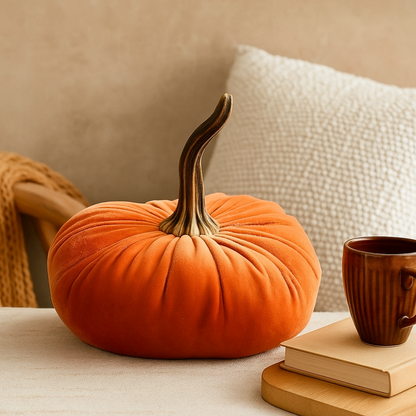 Coussin Citrouille Décoratif Pour Halloween