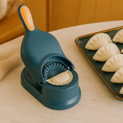 Outil de Raviole Maison - Ensemble 2 en 1 pour Dumplings Faciles et Rapides - BlxckFR