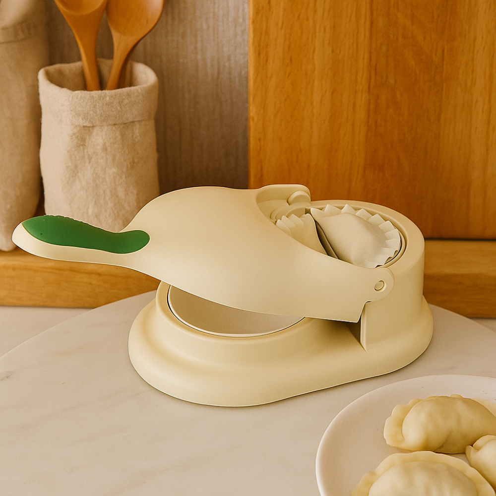 Outil de Raviole Maison - Ensemble 2 en 1 pour Dumplings Faciles et Rapides
