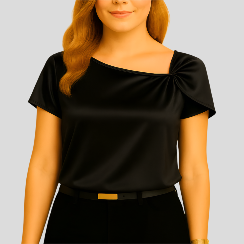 Chemisier Féminin Chic à Nœuds Délicats
