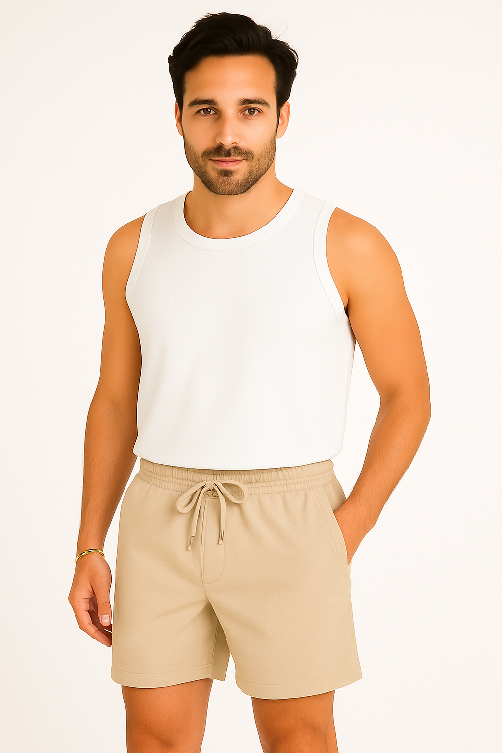 Bernd | Short Décontracté Homme avec Poche Utile - Foivo