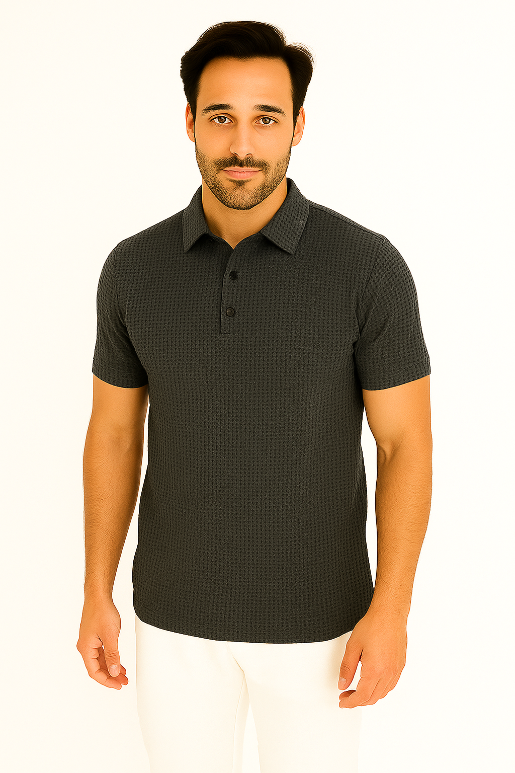 Chemise Polo Décontractée Homme - Foivo