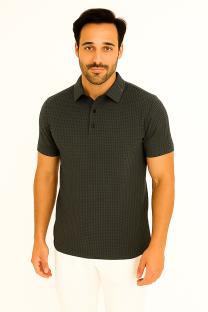 Chemise Polo Décontractée Homme - Foivo