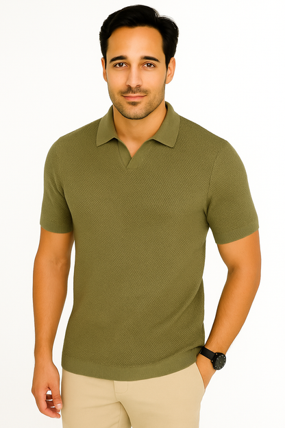 Chemise Polo Homme Élégante et Douce - Foivo