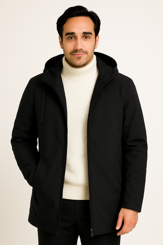 Manteau Hiver Homme Imperméable Élégant - Foivo