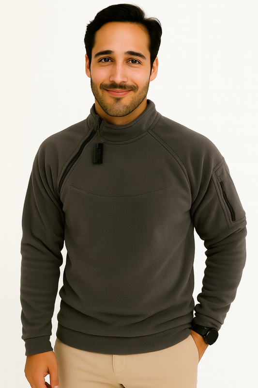 Ortwin | Soft Stylish Fleece Pullover - Foivo