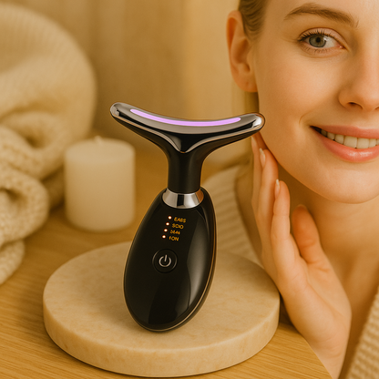 Appareil de Massage Anti-Rides Visage et Cou - BlxckFR