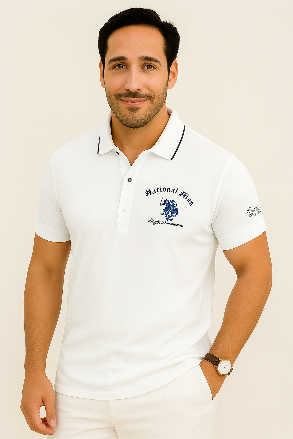 Chemise Polo Homme Classique et Douce | Coton Naturel et Style Éternel - Foivo