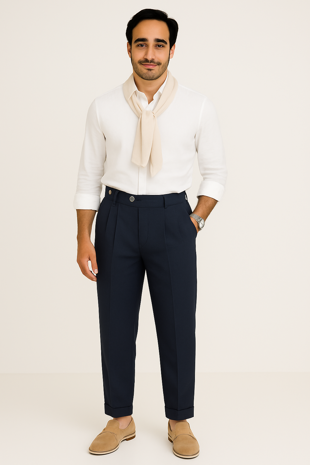 Pantalon Classique Taille Parfaite pour Hommes - Foivo
