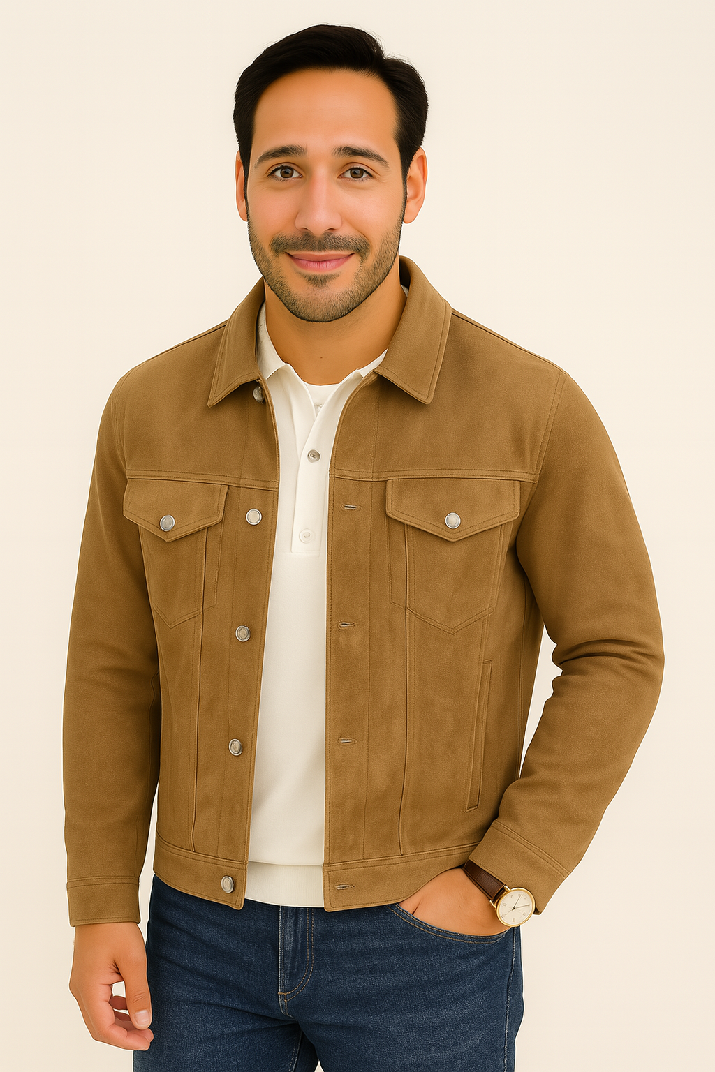 Veste Cuir Chic pour Homme | Design Actuel et Versatile - Foivo