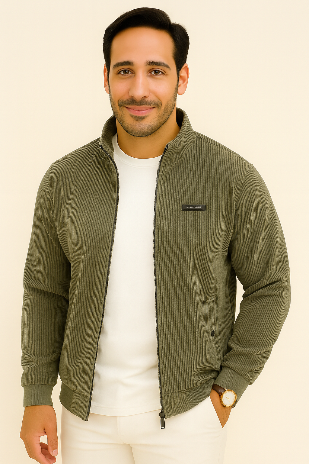 Manteau Hiver Câble Élégant - Foivo