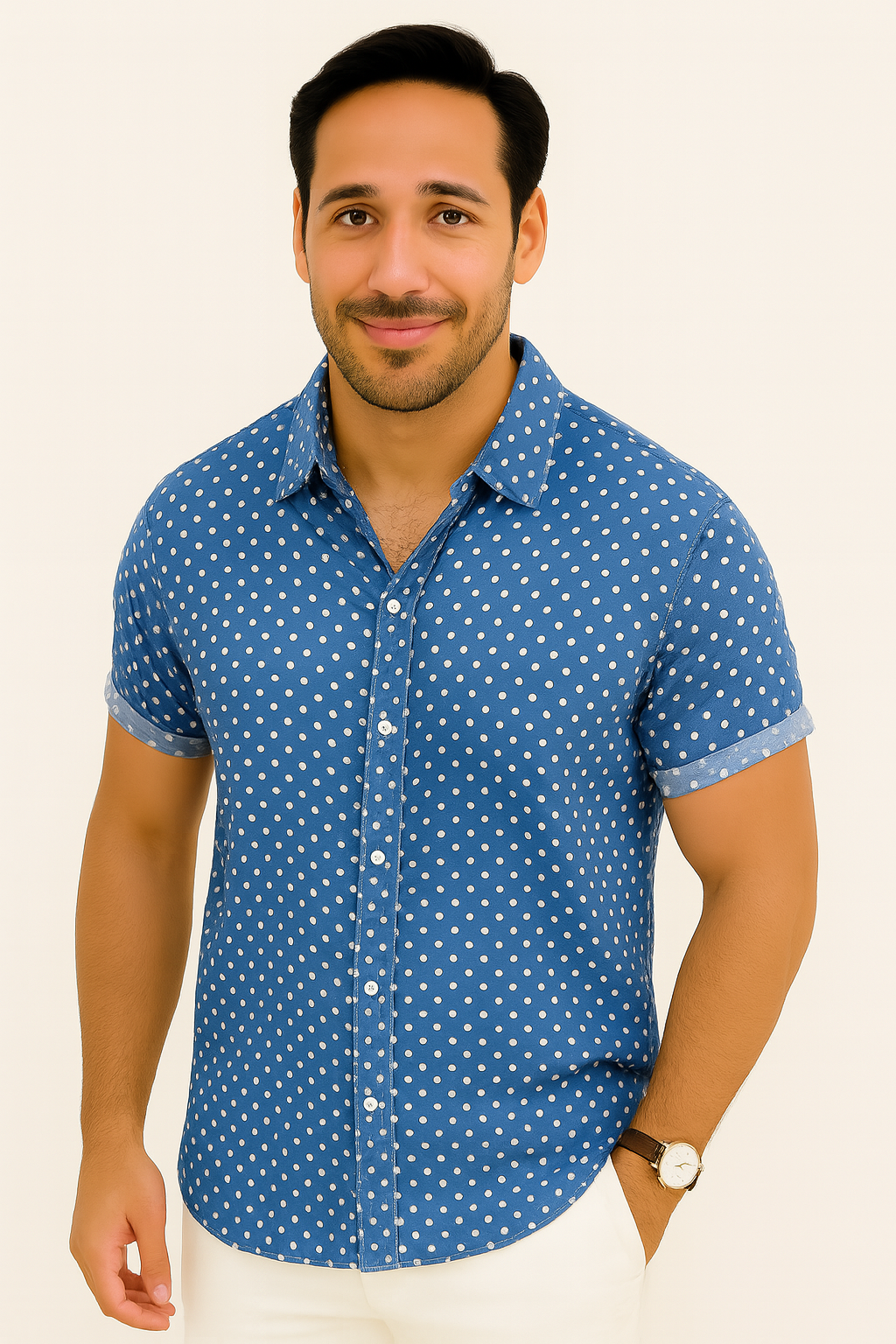 Hagen | Stylish Breathable Cotton Shirt - Foivo