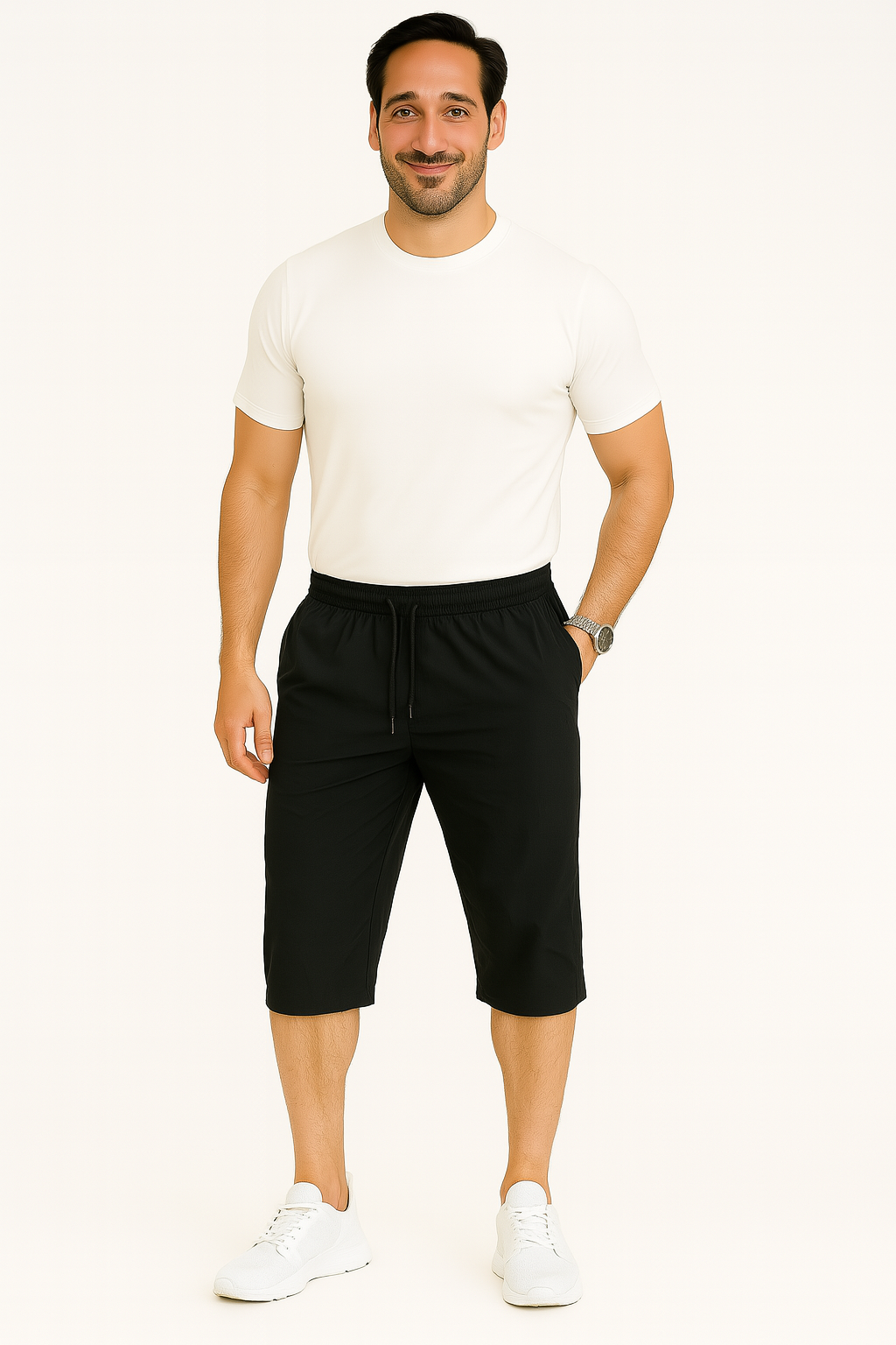 Claudius | Shorts Homme Séchage Rapide Élégant - Foivo