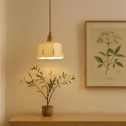Lampe Céramique Design Suspendue