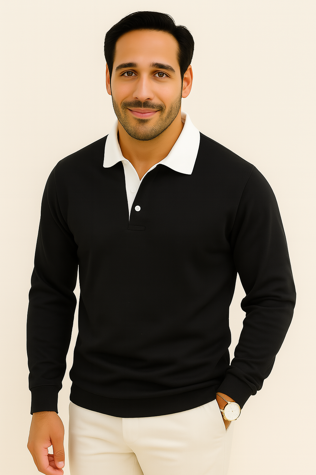 Chemises Polo Homme Respirant et Élégant - Foivo