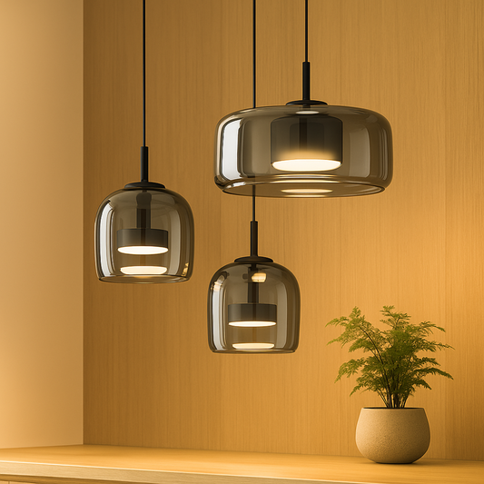 Luminaire Suspendu en Verre Design – Éclairage Chic pour Maison - BlxckFR