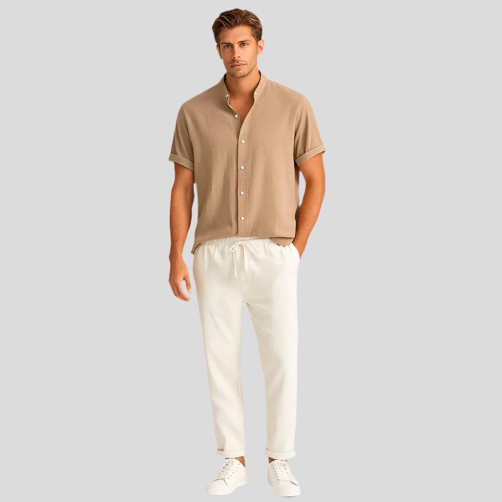 Costume Été Lin Léger Taille Parfaite - BlxckFR