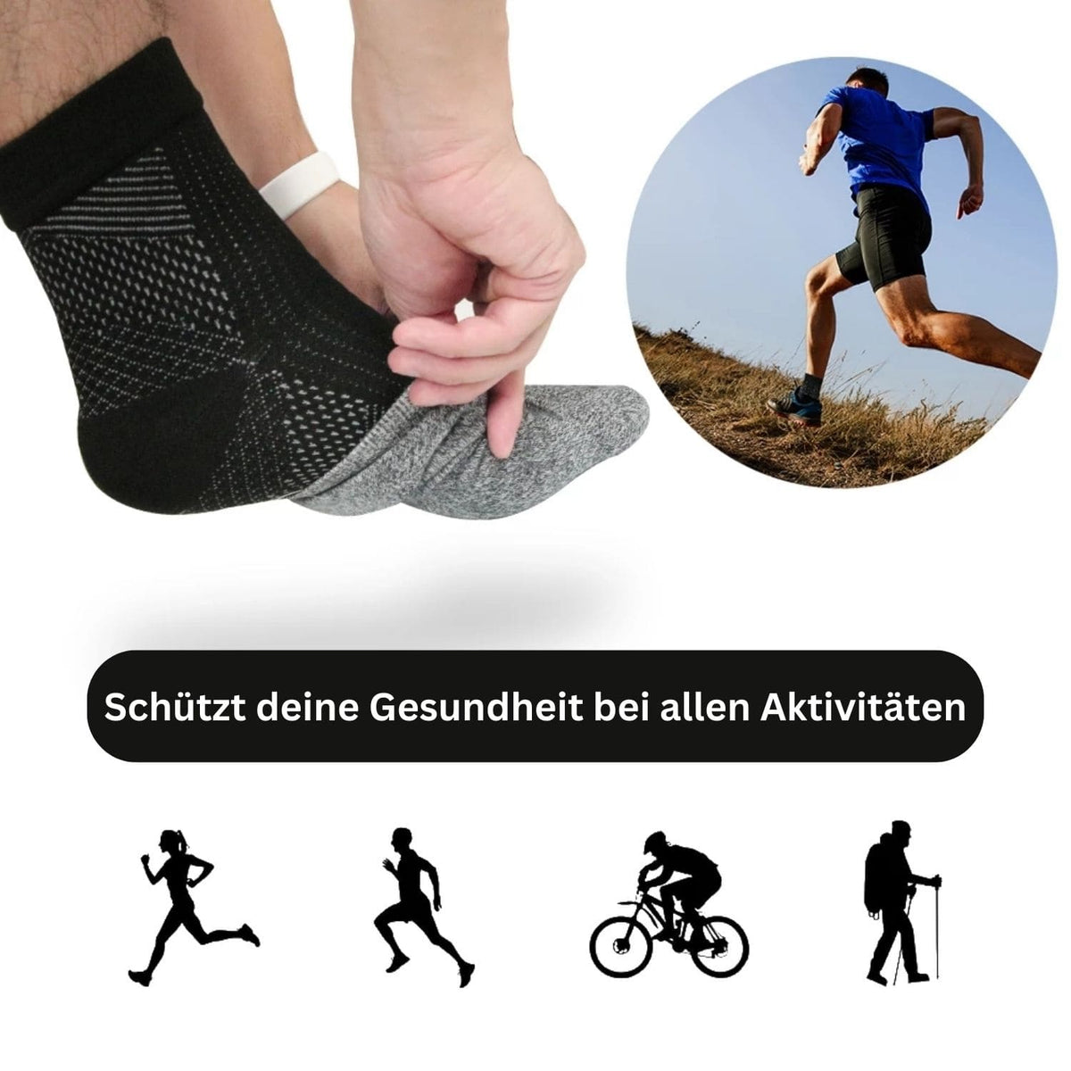 Chaussettes de Compression Confortables pour Femmes et Hommes 4