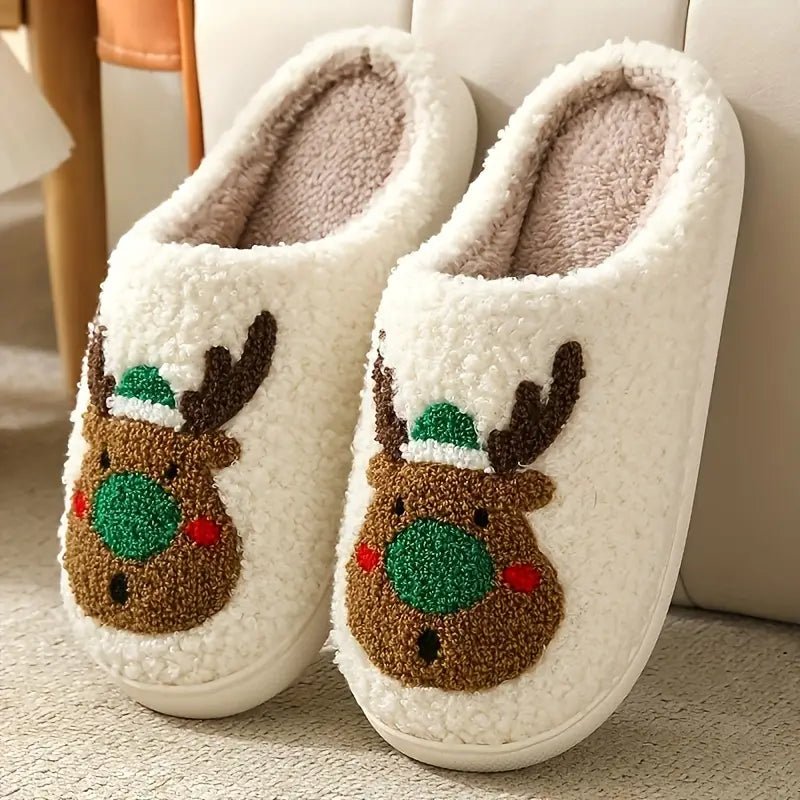 Chaussons Hiver Unisexe Antidérapants Confortables - Foivo