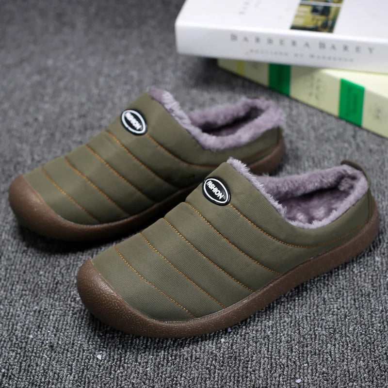 Chaussons d'hiver pour hommes confortables 1