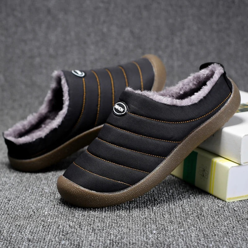 Chaussons d'hiver pour hommes confortables 8