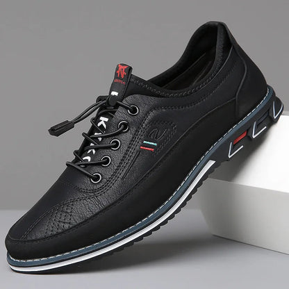 Chaussures Oxford homme confortables – Design élégant-vêtement-Noir-39-Oslo France