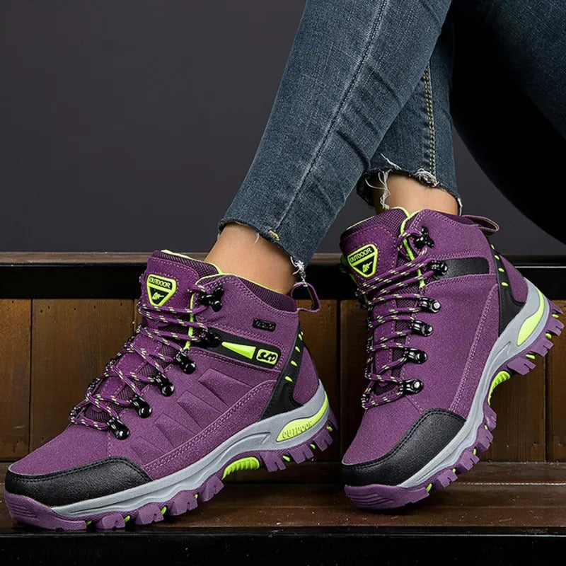 Chaussures de sécurité femme, semelle crantée et lacets renforcés pour travail et activités professionnelles-vêtement-Oslo France