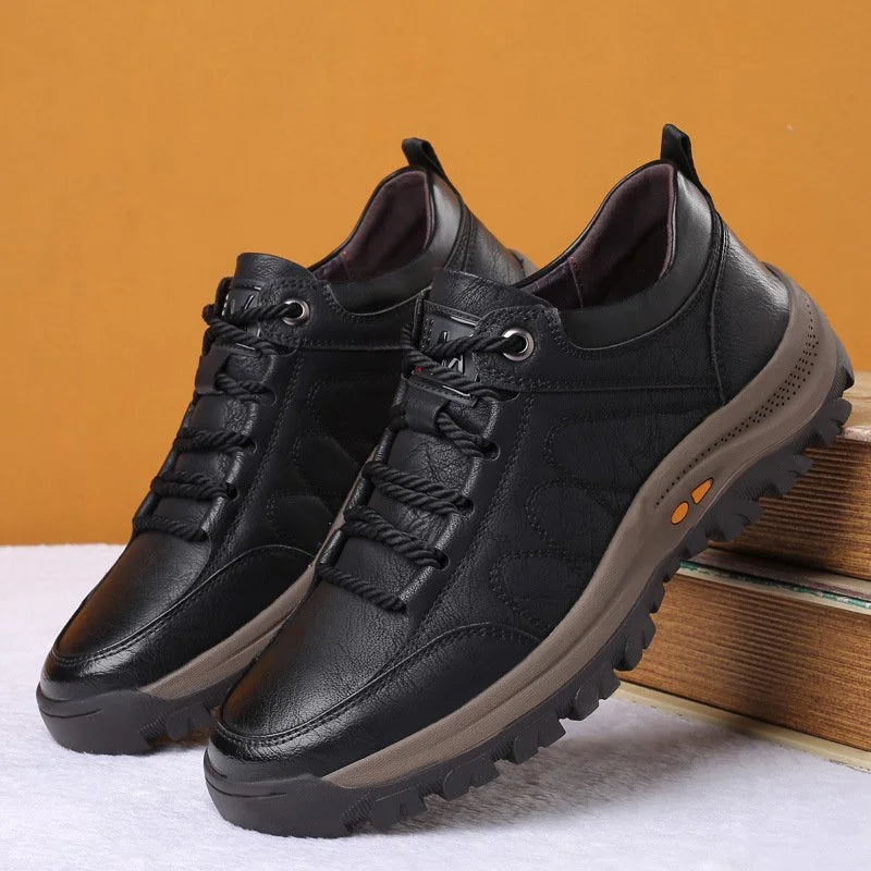Chaussures homme orthopédique avec semelle épaisse pour la marche au quotidien-vêtement-Oslo France