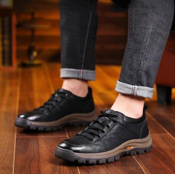 Chaussures homme orthopédique avec semelle épaisse pour la marche au quotidien-vêtement-Oslo France
