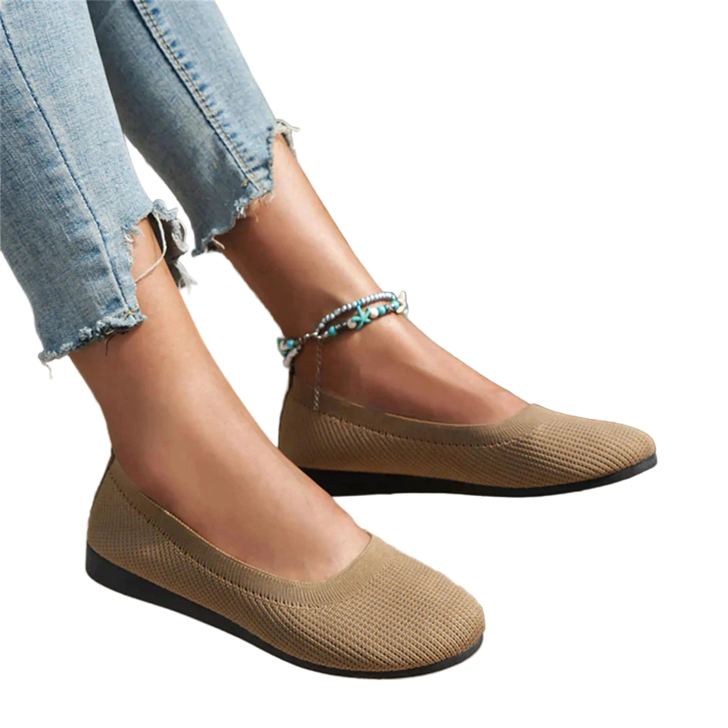 Chaussures Femme Slip-On Confortables Sans Lacets - Foivo