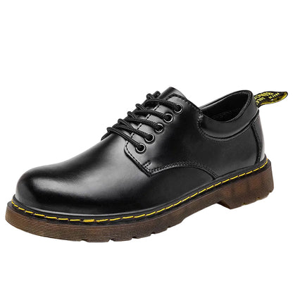 Chaussures Homme Lacets Cuir Décontractées - Foivo