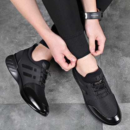 Chaussures pour hommes confortables en cuir 4