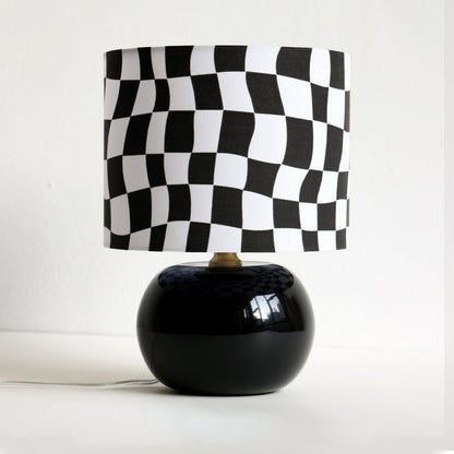 Lampe de Table Moderne en Verre et Métal