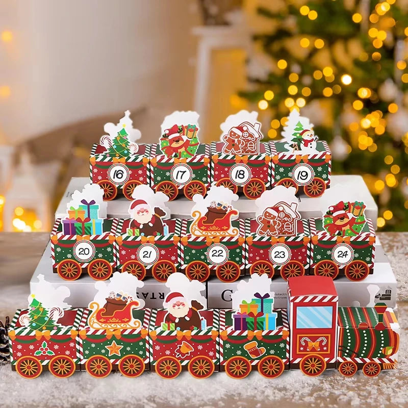 Calendrier de l'Avent Amusant pour Enfants avec 24 Surprises - Foivo