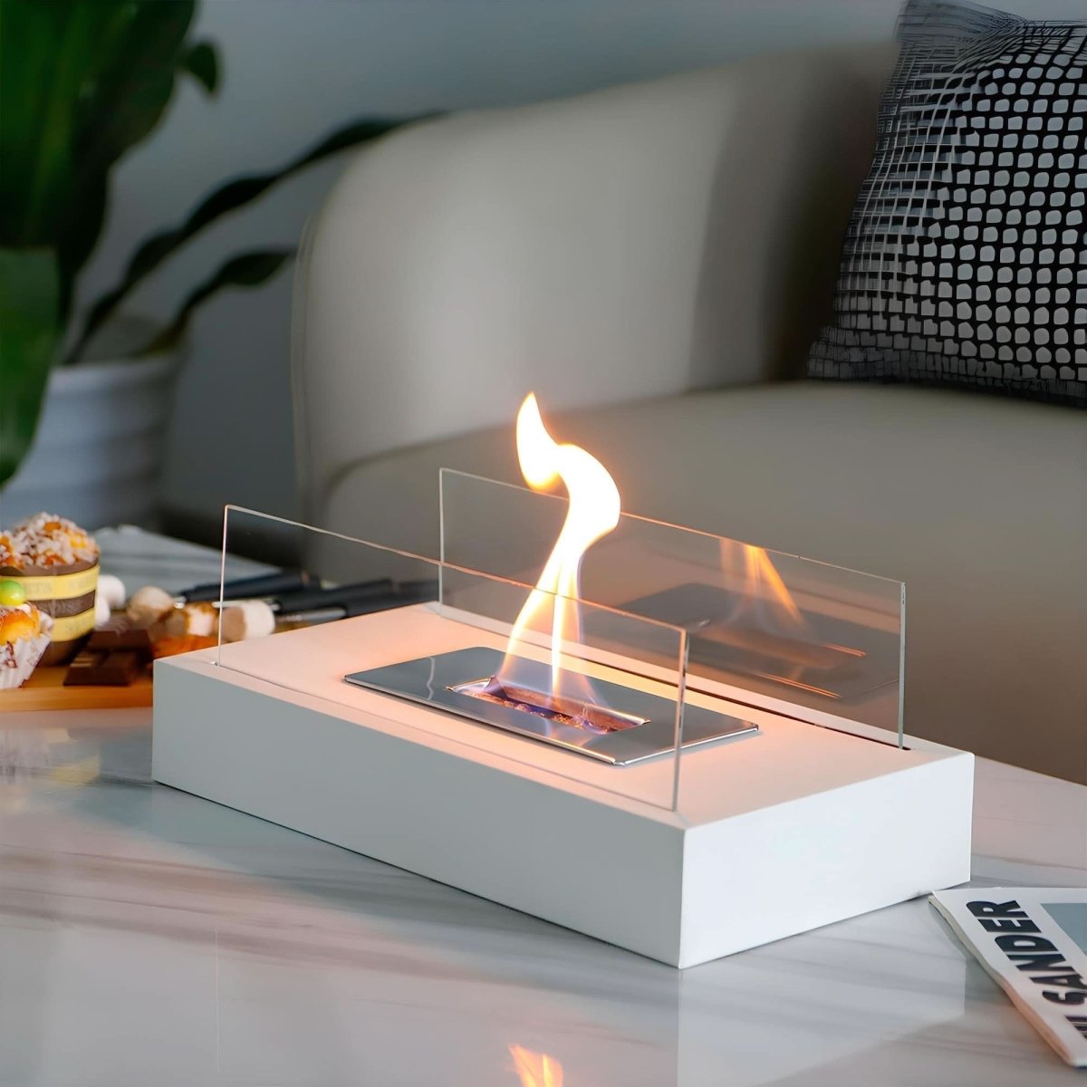 Cheminée de Table Bioéthanol Portable 1