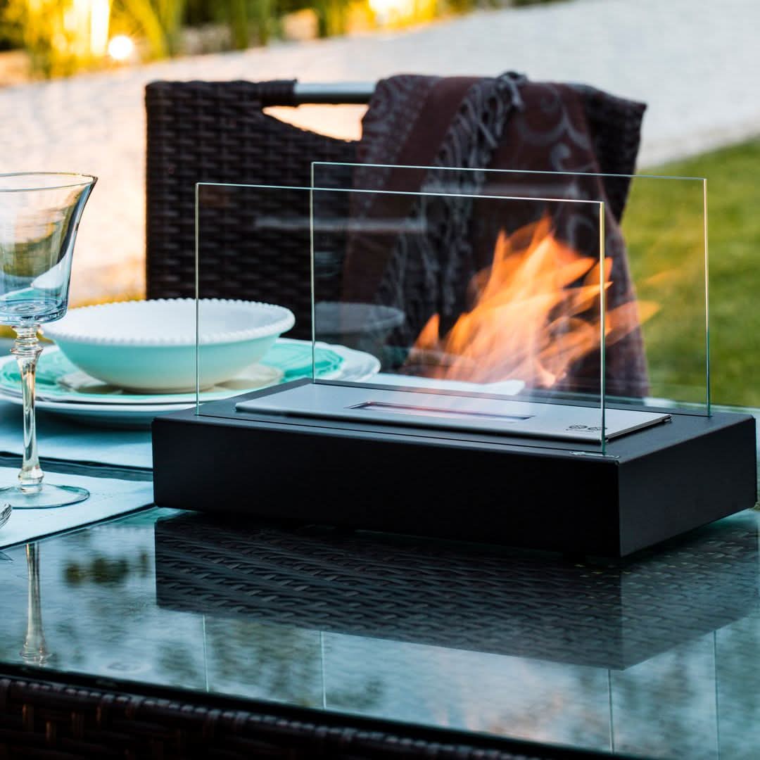 Cheminée de Table Bioéthanol Portable 2