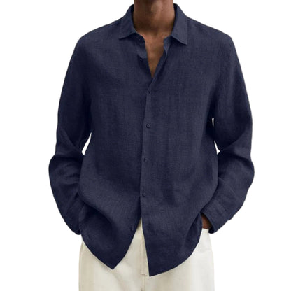 Chemise Homme Coton Ajustée Coupe Classique - Foivo