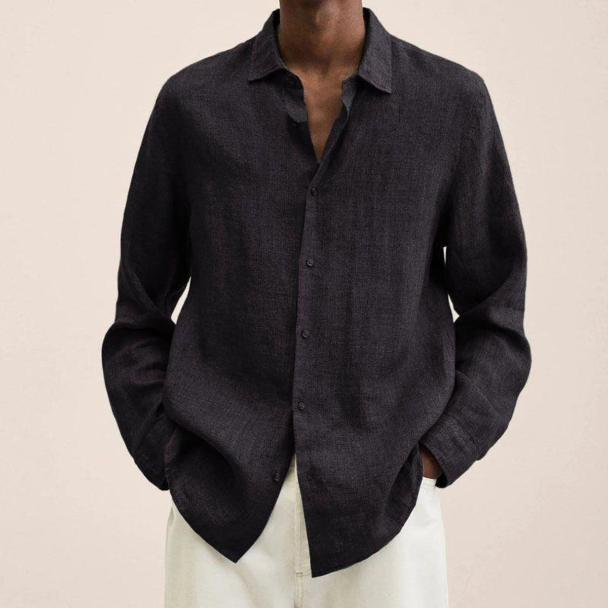 Chemise Classique pour Hommes Ajustée 2