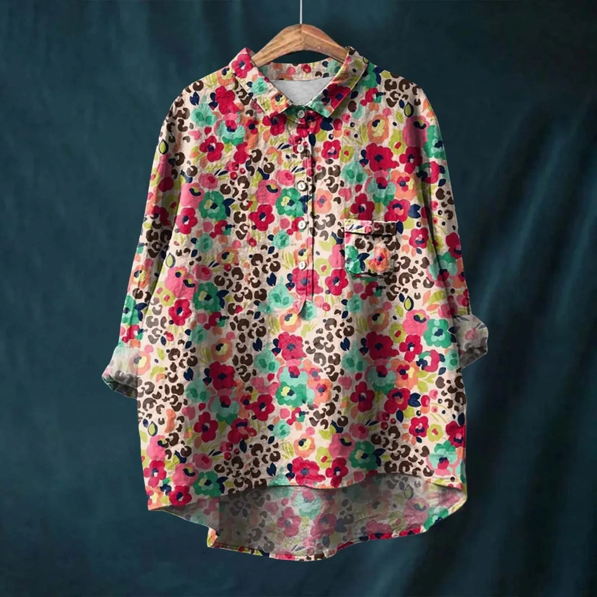 Chemise Femme Florale Chic 7