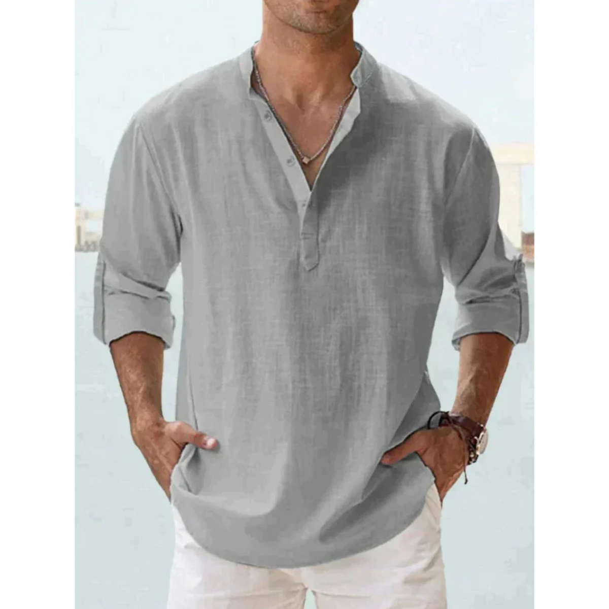 Chemise Homme Ajustée Classique 3