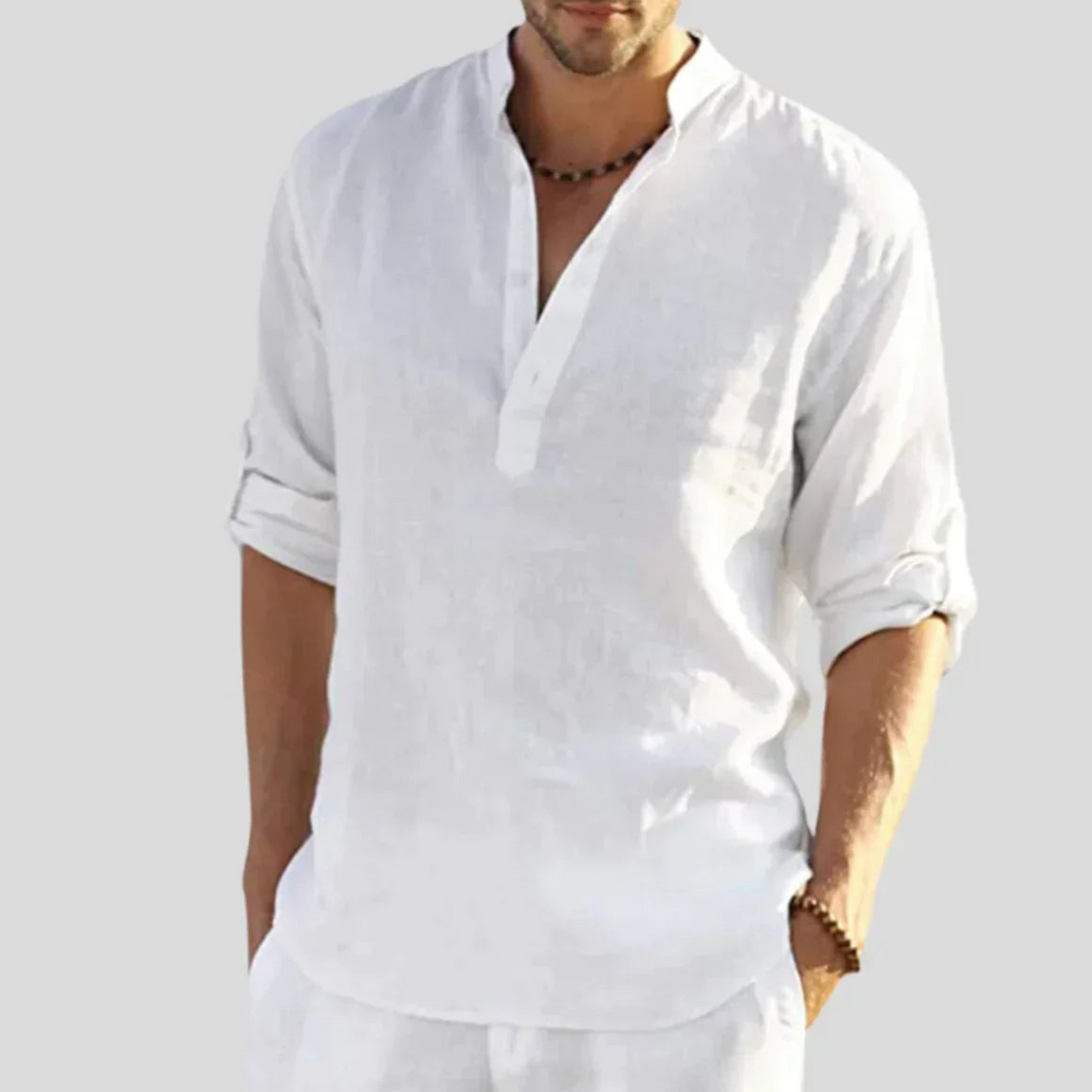 Chemise Homme Coton Coupe Ajustée Moderne - Foivo