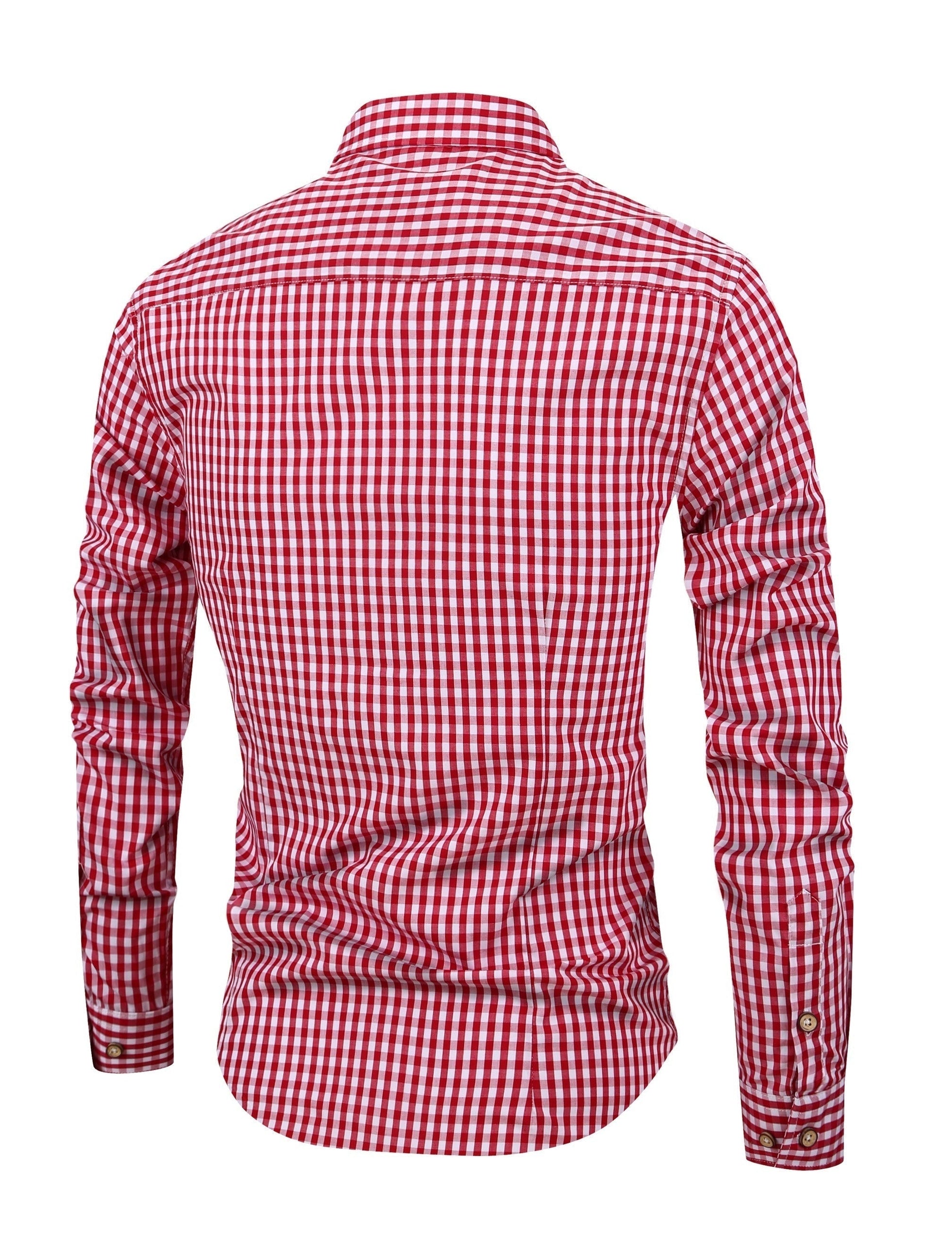 Chemise Homme à Carreaux Moderne 5