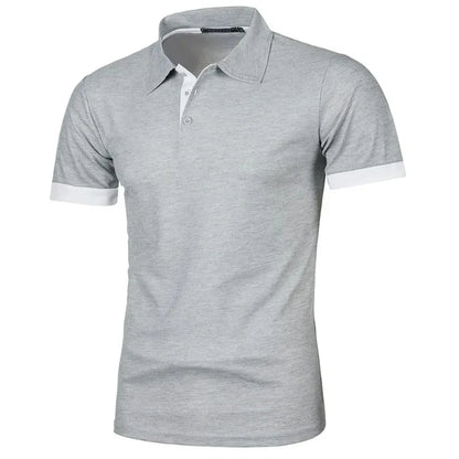 Chemise Polo Homme à Manches Courtes Style Décontracté 11