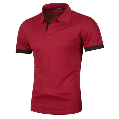Polo Homme Coton Manches Courtes Coupe Décontractée - Foivo