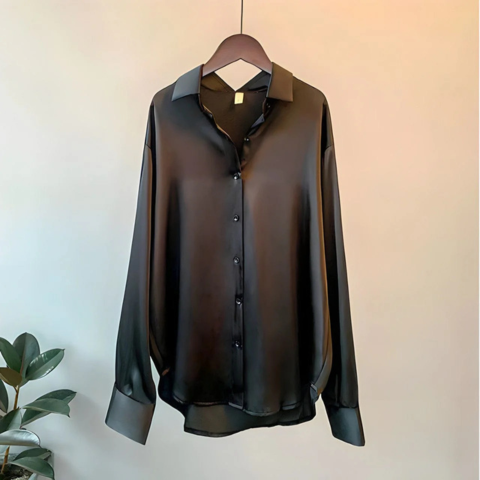 Chemisier Femme Chic Manches Longues Polyvalent 2