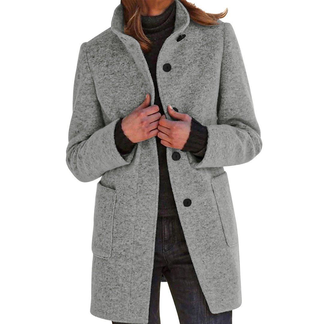 Manteau Élégant Long pour Femme - BlxckFR
