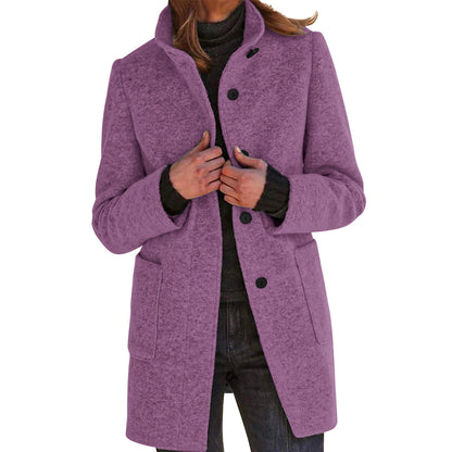 Manteau Élégant Long pour Femme